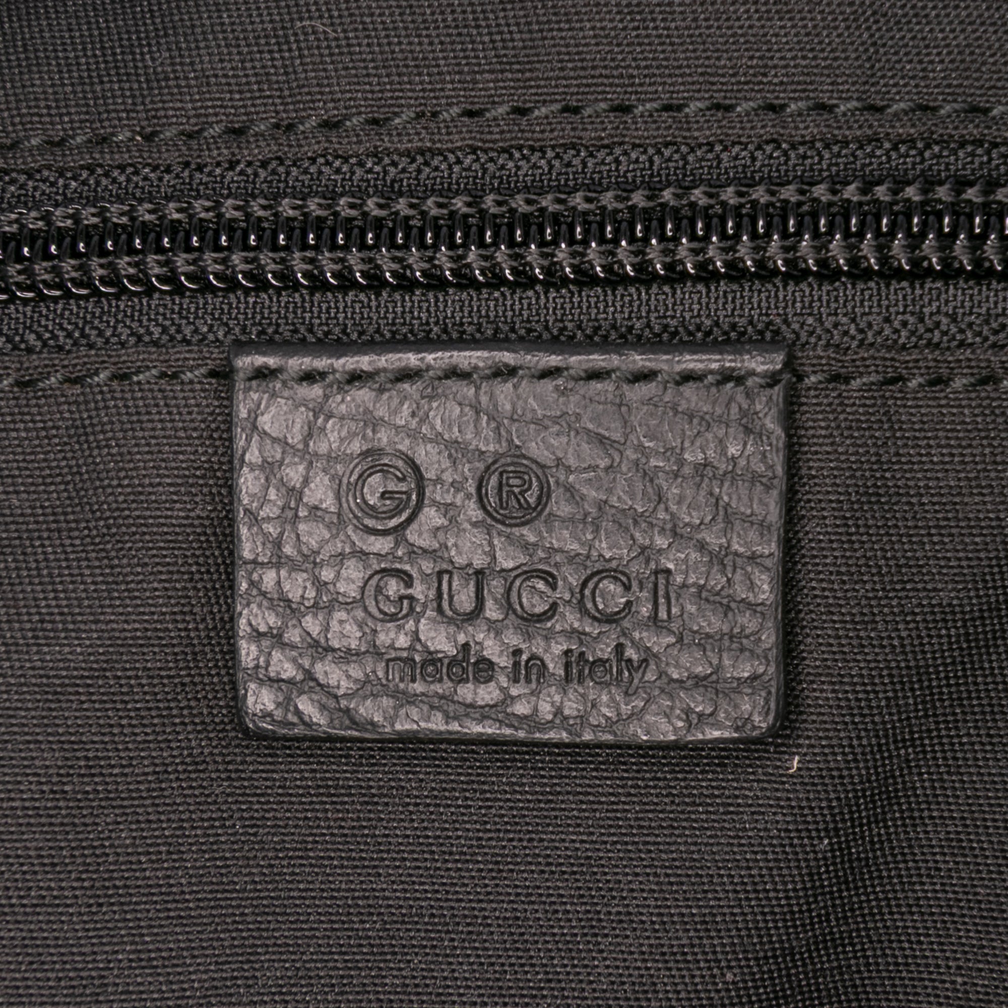 GG Denim Travel Bag