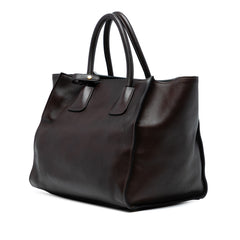 Soft Calf Shopping Tote