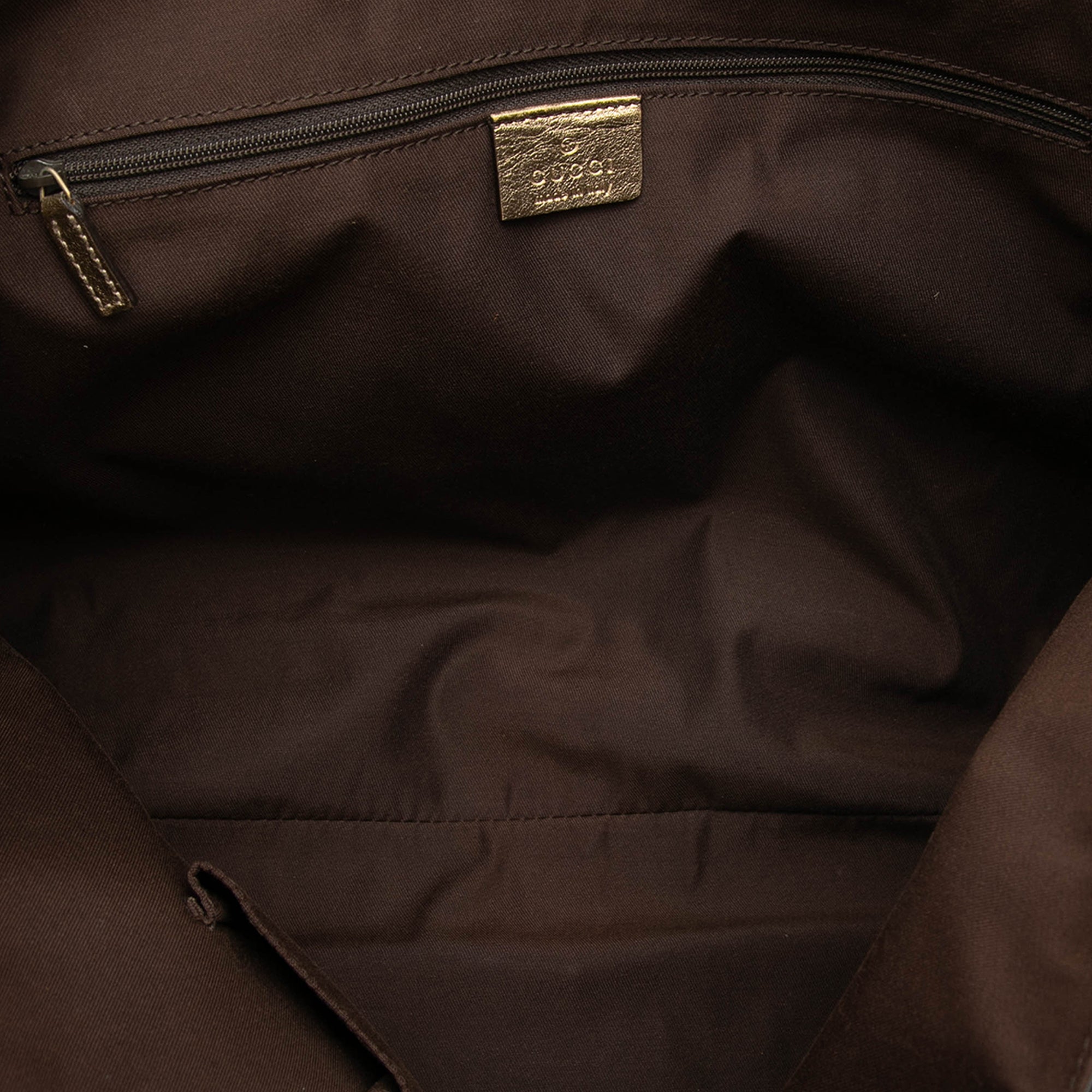 GG Satin Abbey D Ring Tote