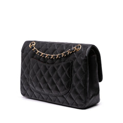 Medium Classic Caviar Double Flap
