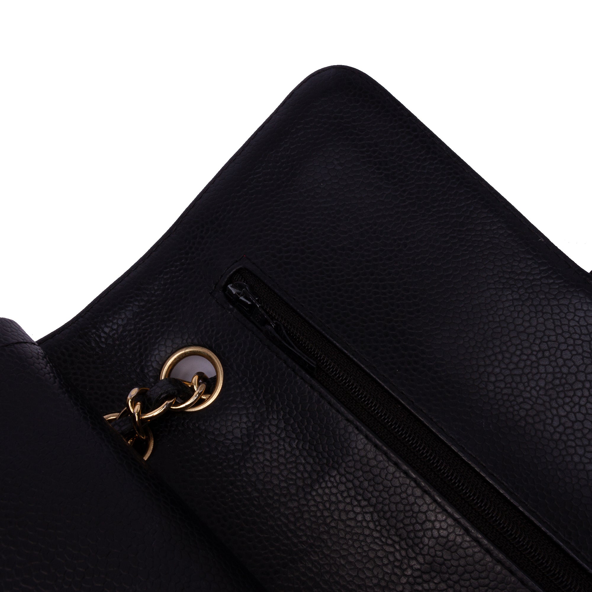 Medium Classic Caviar Double Flap