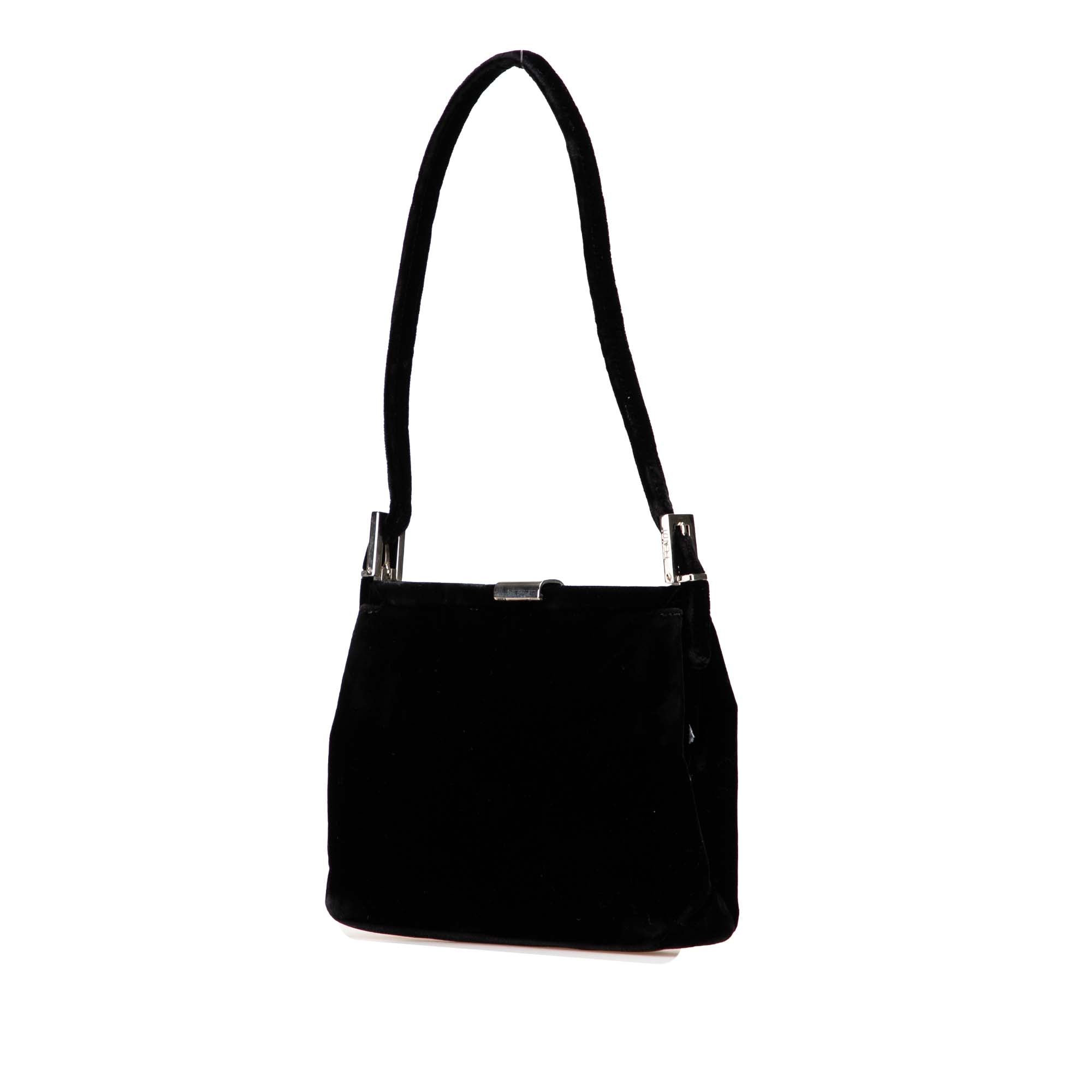 Velvet Shoulder Bag