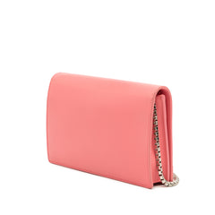 Grained Calfskin Motocross Classic Wallet on Chain