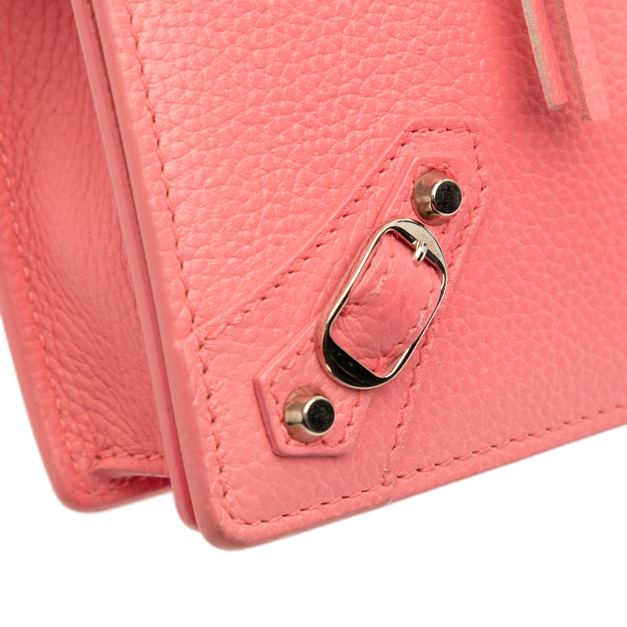 Grained Calfskin Motocross Classic Wallet on Chain