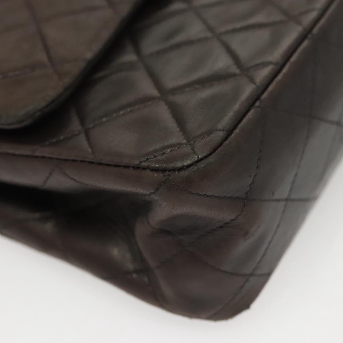 Chanel Vintage Classic Double Flap Bag Quilted Lambskin