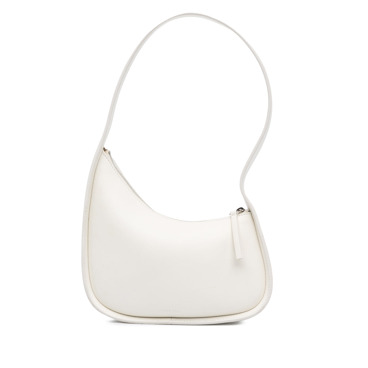 Calfskin Half Moon Shoulder Bag