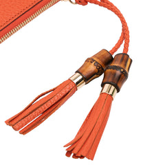 Calfskin Bamboo Clutch