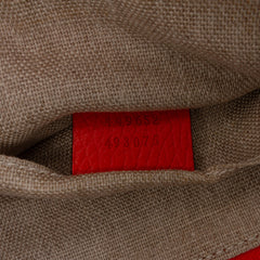 Calfskin Bamboo Clutch