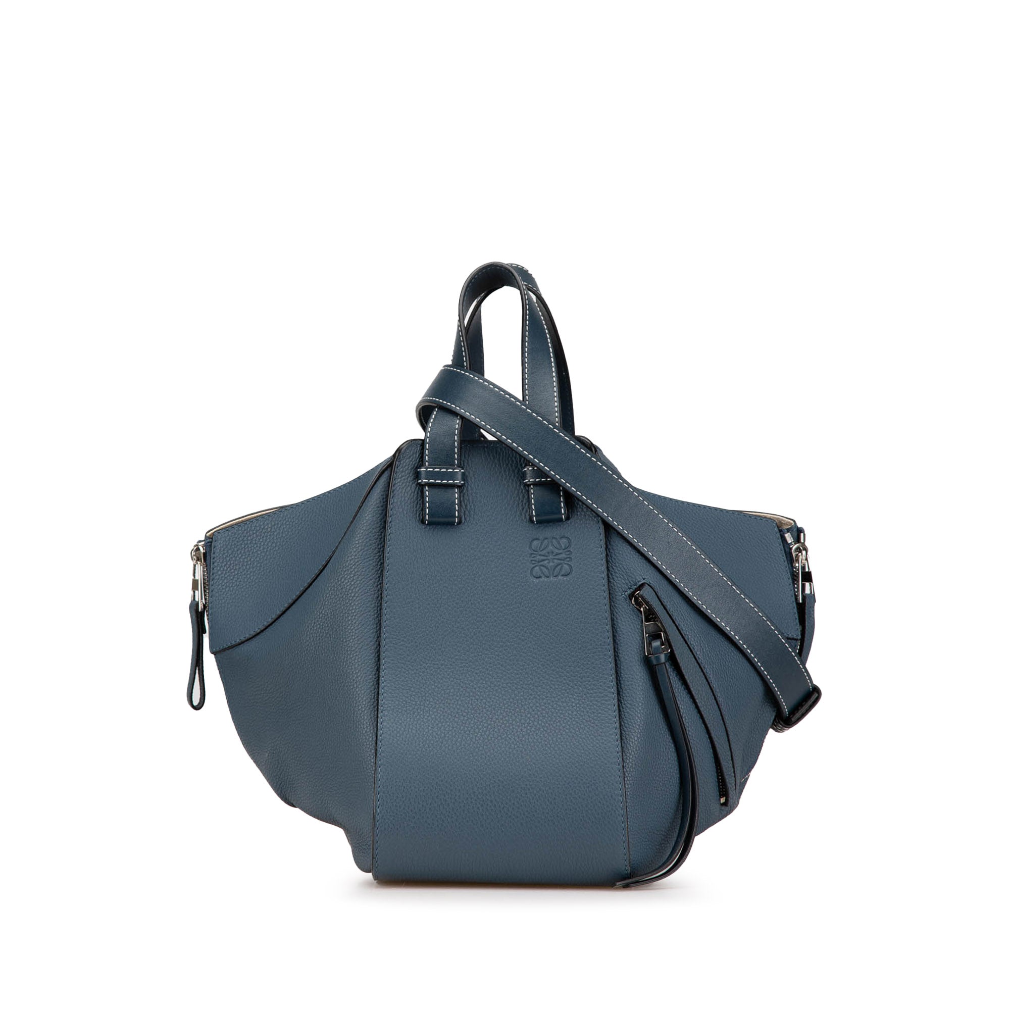 Small Leather Hammock Bag