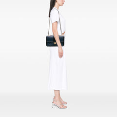 Medium Bicolor Quilted Lambskin Elegant CC Flap