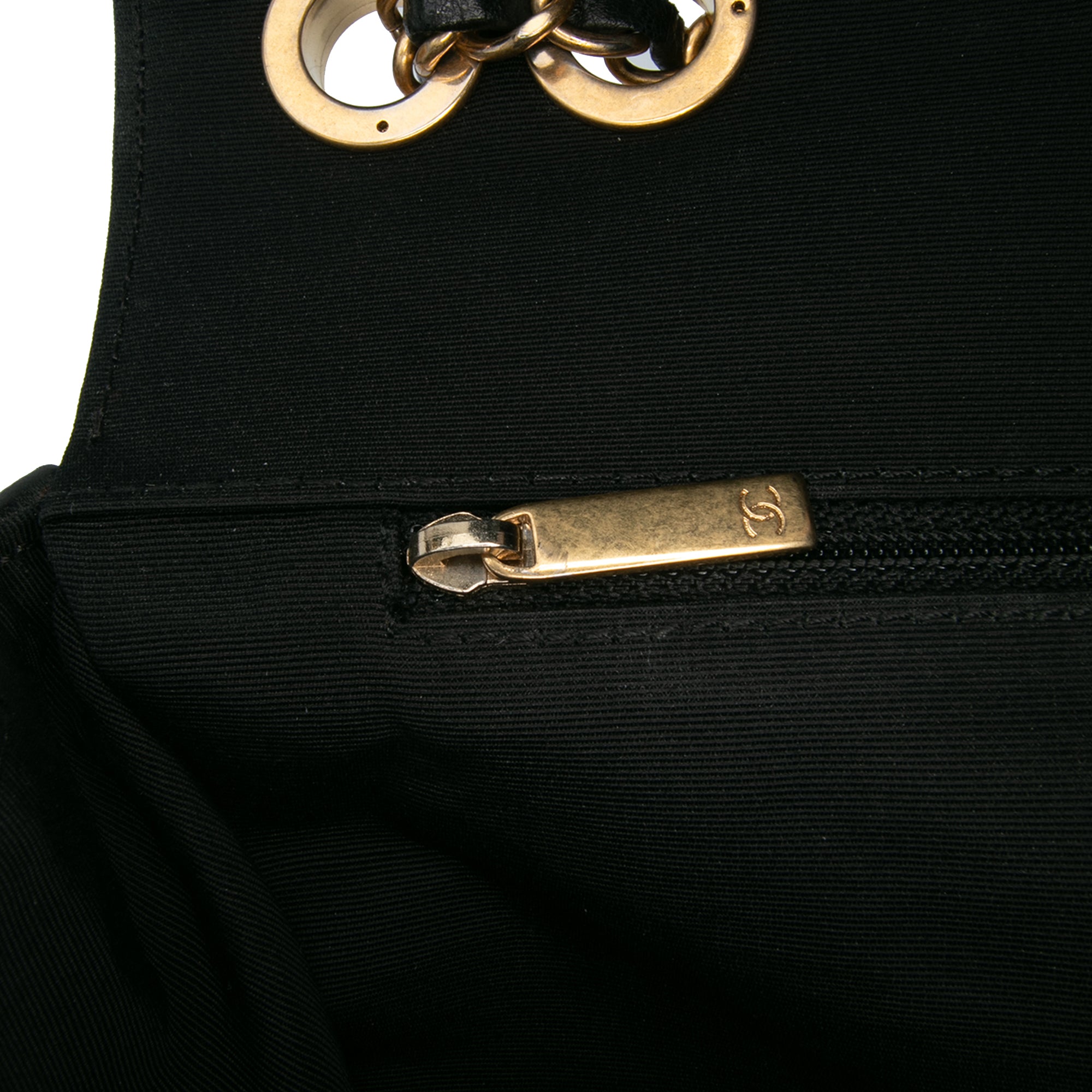 Medium Bicolor Quilted Lambskin Elegant CC Flap