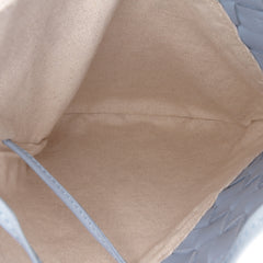 Small Nappa and Canvas Intrecciato Solstice Shoulder Bag