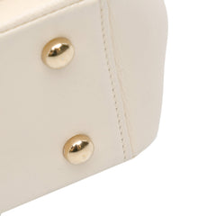 Small Caviar Business Affinity Top Handle Flap