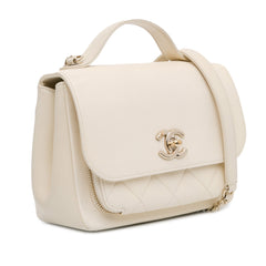 Small Caviar Business Affinity Top Handle Bag