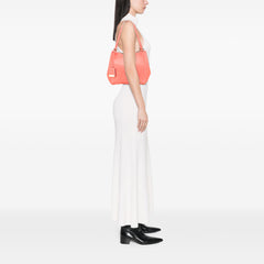 Small Embossed Grain Check Canterbury Tote