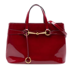 Patent Bright Bit Satchel
