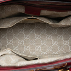 Patent Bright Bit Satchel