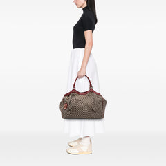 Large Diamante Canvas Sukey Tote