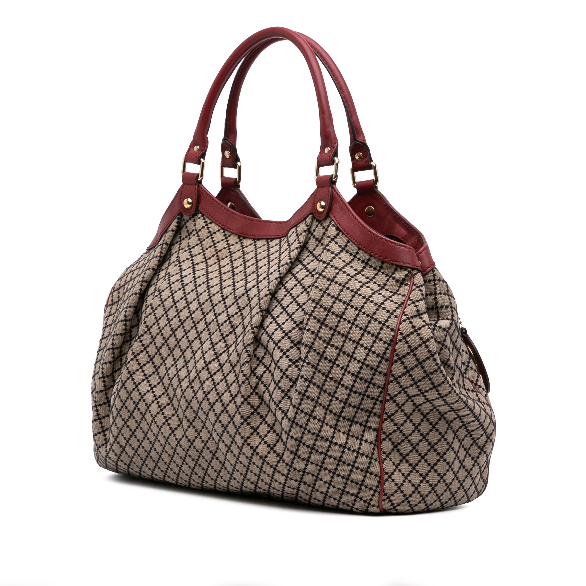 Large Diamante Canvas Sukey Tote