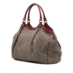 Large Diamante Canvas Sukey Tote