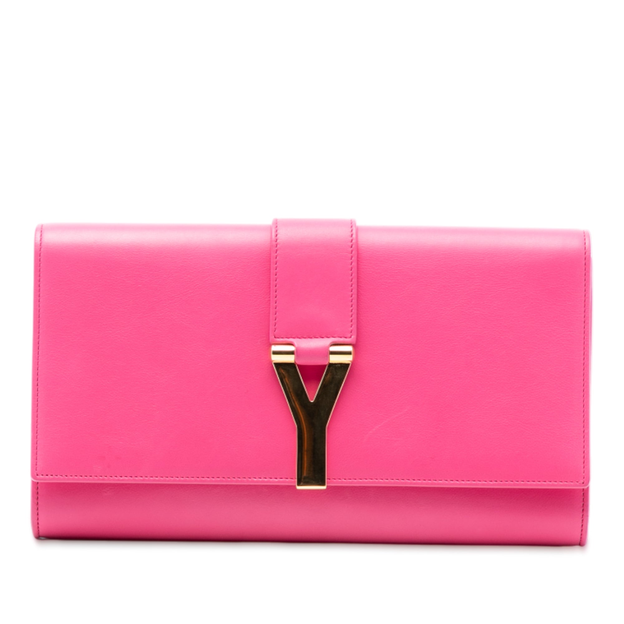 Leather Chyc Ligne Clutch