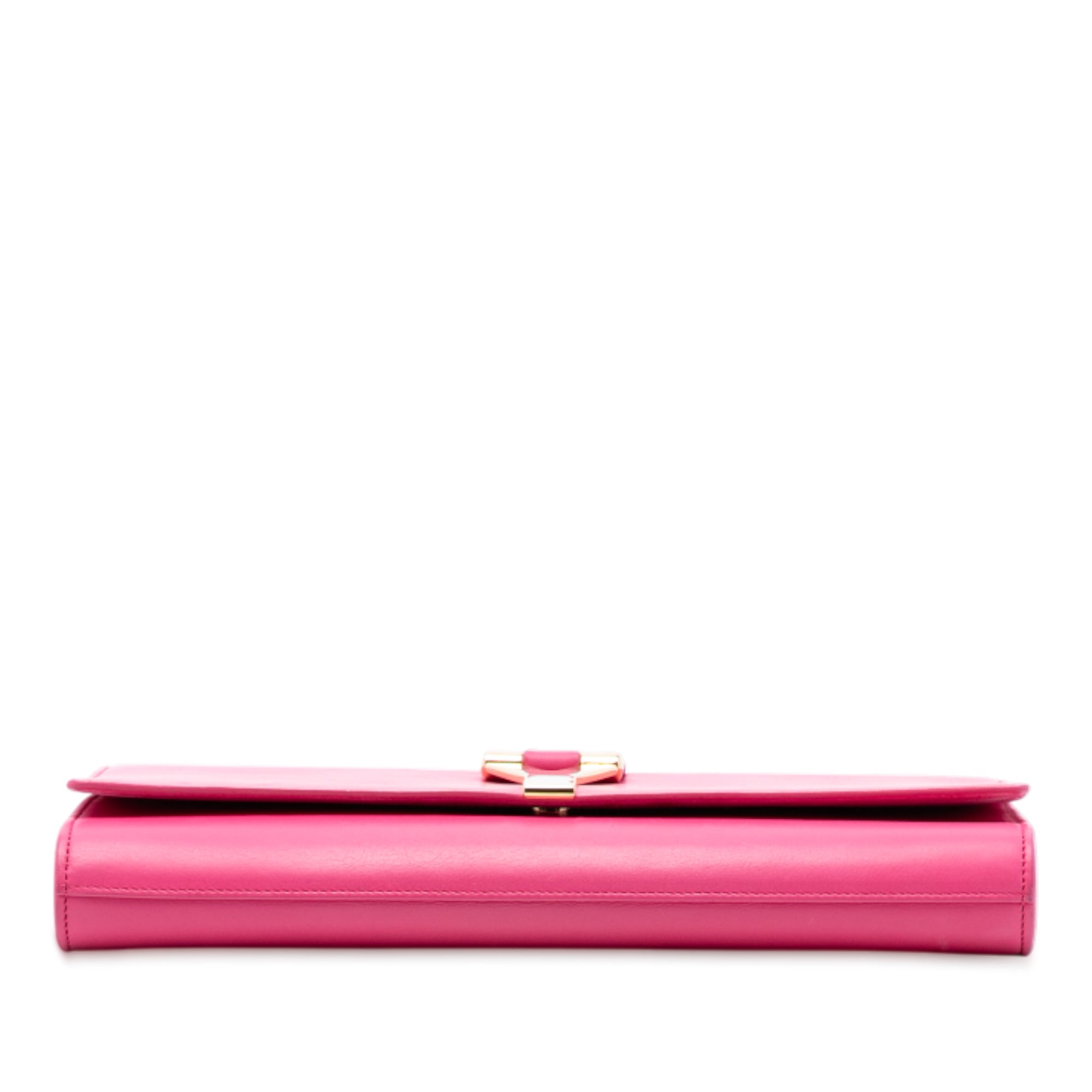 Leather Chyc Ligne Clutch