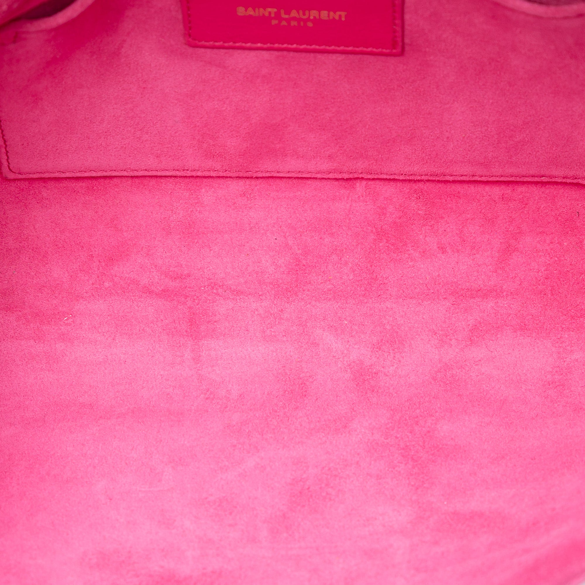 Leather Chyc Ligne Clutch