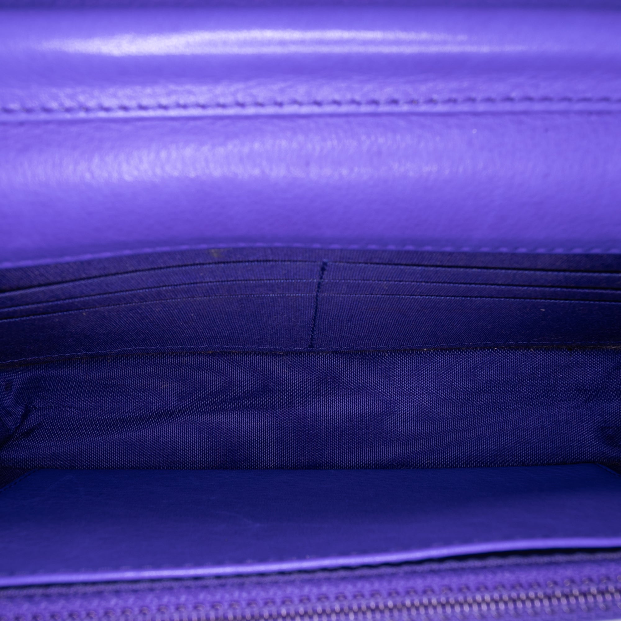 CC Quilted Calfskin Fancy Wallet On Chain