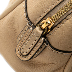 Mini Anagram Leather Tassel Handbag