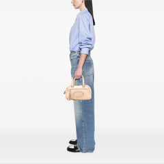 Mini Anagram Leather Tassel Handbag