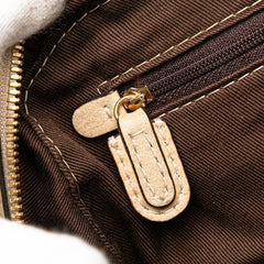Mini Anagram Leather Tassel Handbag