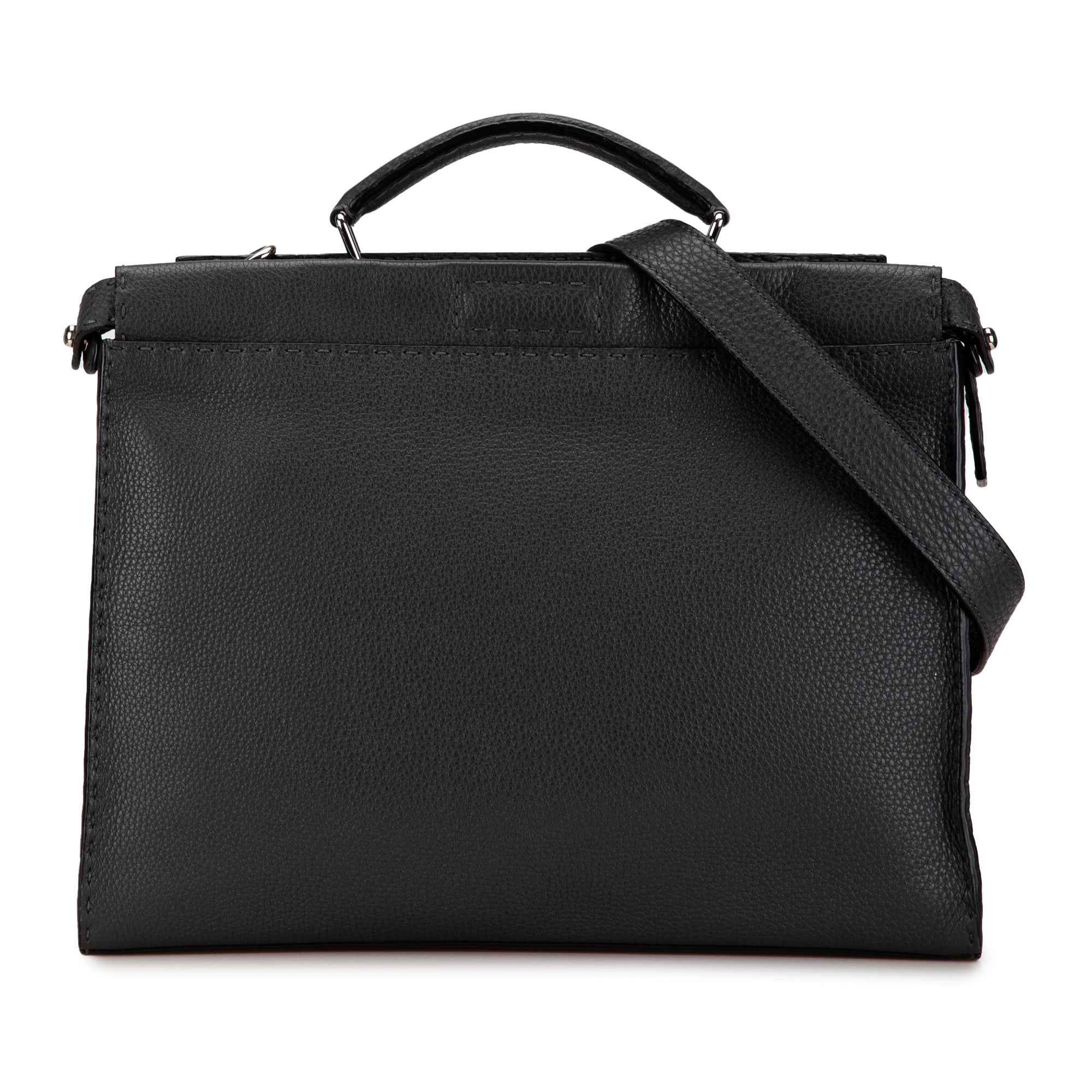 Large Leather Selleria Peekaboo Iconic Fit Bag