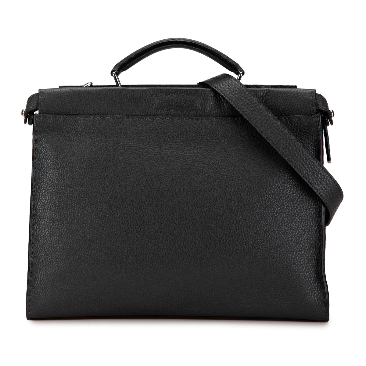 Large Leather Selleria Peekaboo Iconic Fit Bag