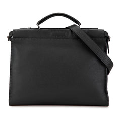 Large Leather Selleria Peekaboo Iconic Fit Bag