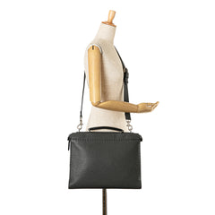Large Leather Selleria Peekaboo Iconic Fit Bag