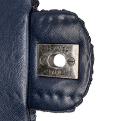 Paris Seoul Mini Crochet Lambskin Single Flap