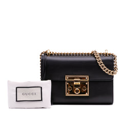 Small Leather Padlock Crossbody