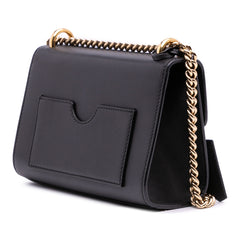 Small Leather Padlock Crossbody