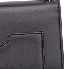 Small Leather Padlock Crossbody