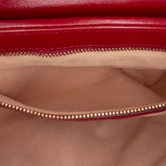 Small GG Marmont Matelasse Canvas Flap Crossbody