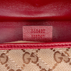 Small GG Marmont Matelasse Canvas Flap Crossbody