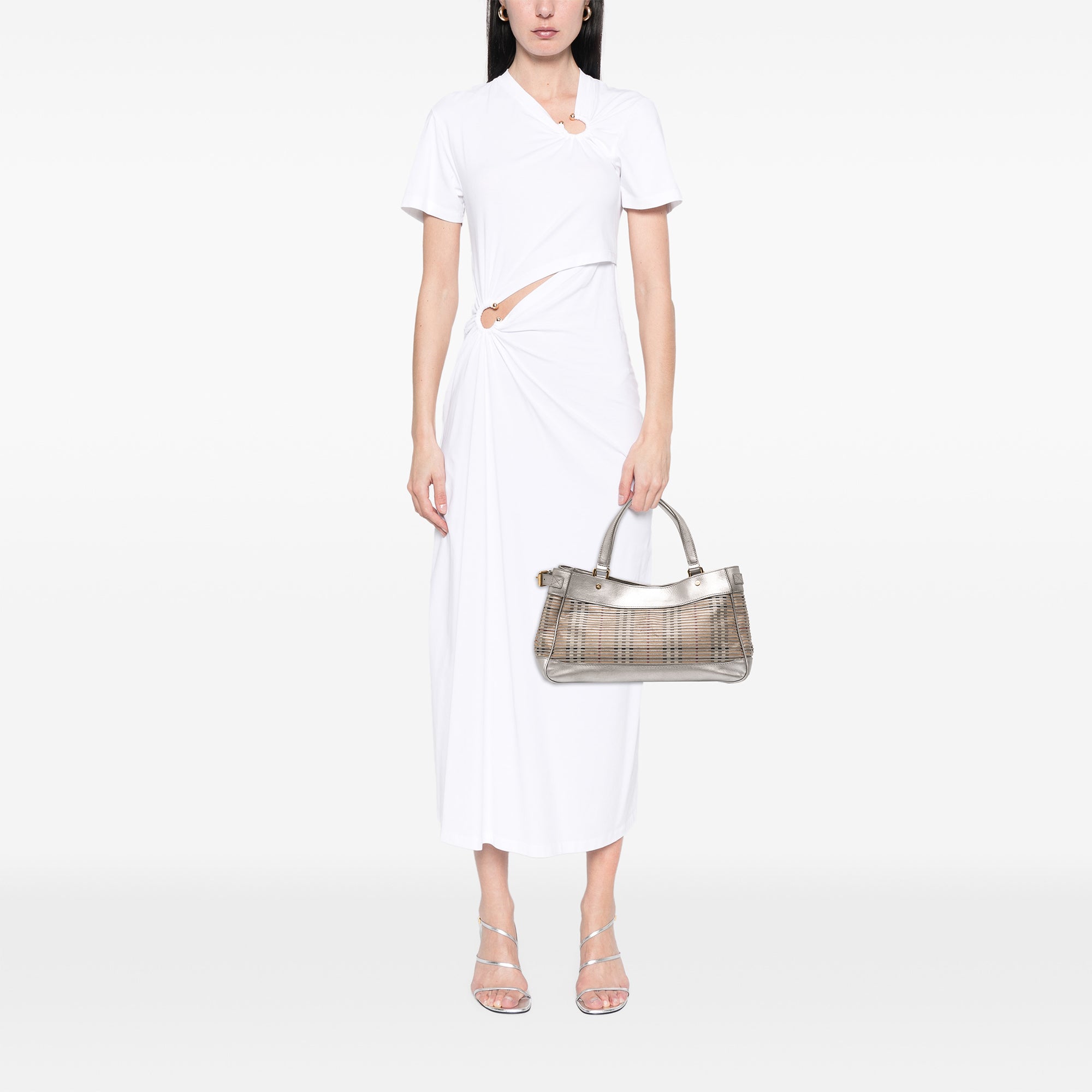 Haymarket Check Coated Canvas Ravensdon Handbag