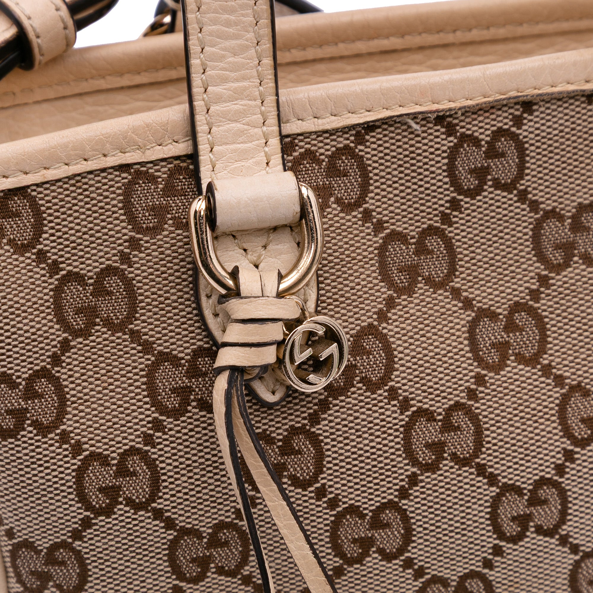 Small GG Canvas Bree Satchel
