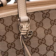 Small GG Canvas Bree Satchel
