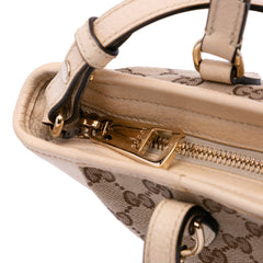 Small GG Canvas Bree Satchel
