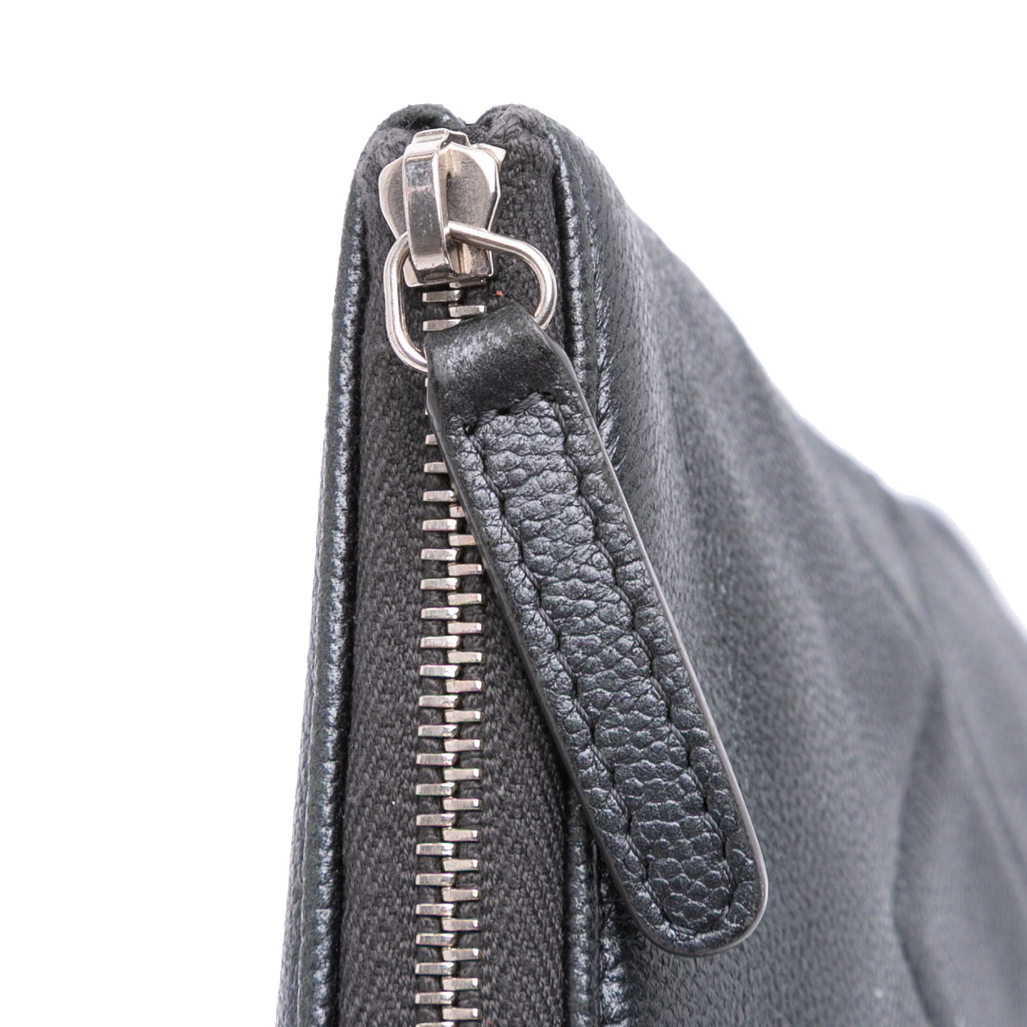 Medium CC Quilted Caviar O Case Clutch