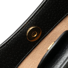 Small Calfskin Bamboo Diana Satchel