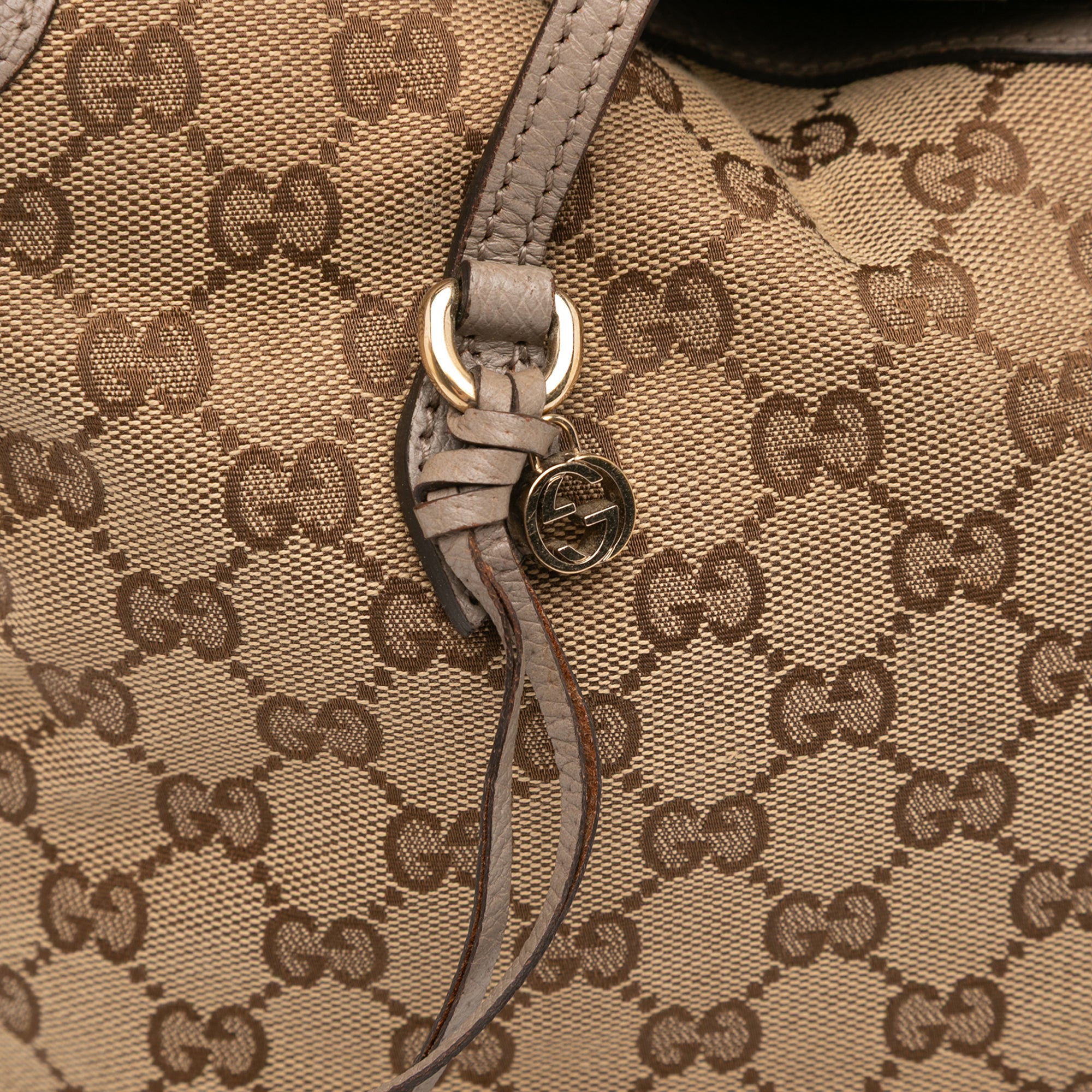 Medium GG Canvas Bree Satchel