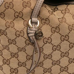Medium GG Canvas Bree Satchel