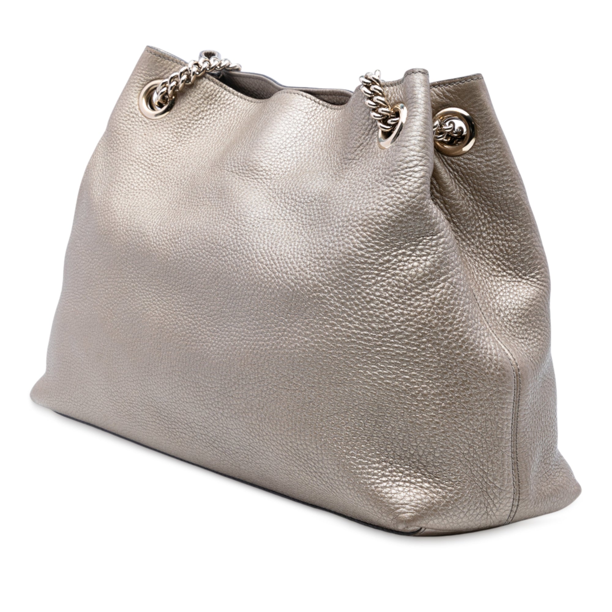 Medium Leather Soho Chain Tote